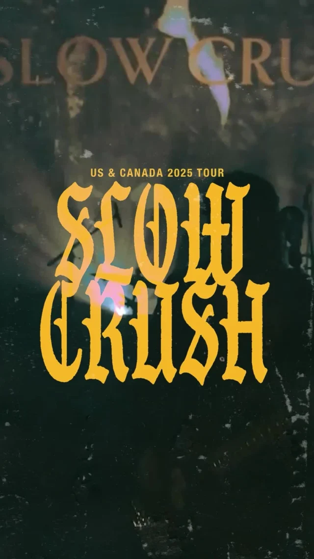 belgian shoegaze outfit @slowcrushband hit the crescent stage with @faetooth on sunday, july 6th!⁠
⁠
$20 adv, link in bio