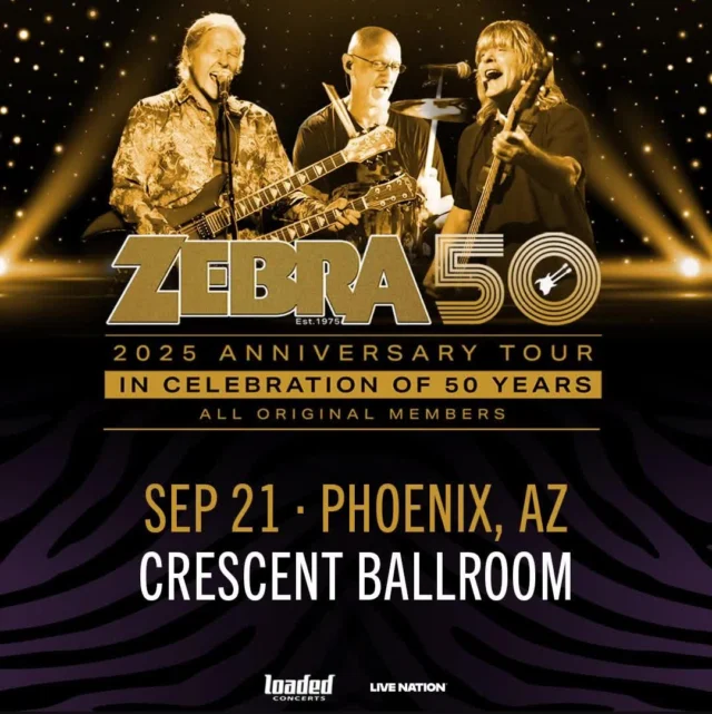 new orleans hard rock band @zebrarockband celebrates 50 years of music at crescent on sunday, september 21st!⁠
⁠
$40 adv, link in bio