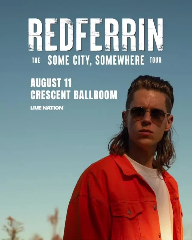 on sale now ✨ @redferrin, one of country music’s most electrifying new voices, brings his unique blend of country roots and hip hop swagger to crescent on monday, august 11th!⁠
⁠
$22.50 adv, link in bio ⁠