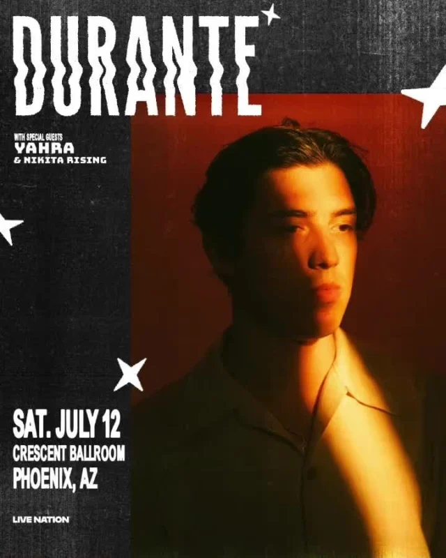 italian producer and dj @imdurante brings his take on house and techno to crescent with special guest @yahramusic + @nikitarising on saturday, july 12th!⁠
⁠
$25 adv, link in bio